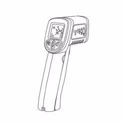 FLIR THERMOMETER IR MINI W-TYPE K - Vue supplémentaire 4
