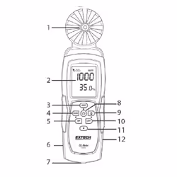 FLIR HANDHELD INDOOR AIR QUALITY;CARBON DIOXIDE METER détecteur de gaz Monoxyde de carbone (CO) - Vue supplémentaire 4