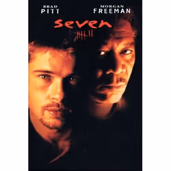 Warner Home Video Seven, DVD, DVD, Anglais, Drame, Thriller, 2D, Morgan Freeman, Brad Pitt, John C. McGinley, Gwyneth Paltrow ...