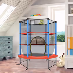 Description générale Notre trampoline pour tout-petits est conçu pour offrir une excellente performance de rebond grâce à ses ...