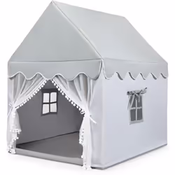 Description générale Votre tout-petit adorera cette jolie maisonnette ! Avec un grand espace de 120 cm x 105 cm, elle est suf ...