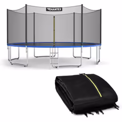 Description générale Filet de remplacement polyvalent pour trampoline rond de 305 cm avec 6 poteaux droits, adapté à un usage ...