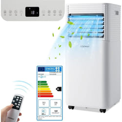 Climatiseur mobile Costway R290 4 en 1 2 kW Blanc Classe a