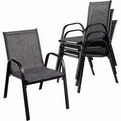 Attirbuts : 【Expérience d'assise confortable】 Conçue avec un dossier haut et un grand siège, la chaise de terrasse peut s'ada ...