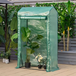 Les points importants : 【Environnement idéal pour les plantes】la serre portable est livrée avec une housse en grille imperméa ...
