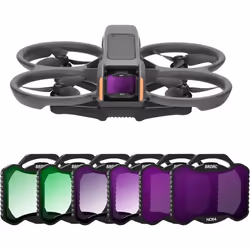 Filtres ND UV CPL - BRDRC - Avata 2 - Lot de 6 - Aluminium - Haute Clarté