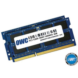 OWC 1600DDR3S08S module de mémoire 8 Go 2 x 4 Go DDR3L 1600 MHz