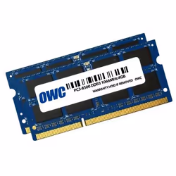OWC OWC8566DDR3S8GP, 8 Go, 2 x 4 Go, DDR3, 1066 MHz, 204-pin SO-DIMM
