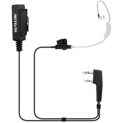 Retevis Oreillette Talkie Walkie Compatible RT24 RT27 RT622 RT5R Baofeng UV-5R BF-88E BF-888S Talkie Walkie (1 Pcs)