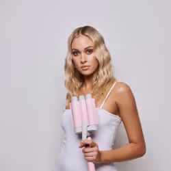 Mermade Hair Waver Fer à friser À chaleur Rose 2,5 m