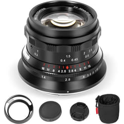 Objectif PERGEAR 35mm F1.4 Mise au Point Manuelle Plein Format Compatible avec Sony E-Mount