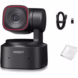 Webcam - OBSBOT - Tiny 2 Lite - 4K - Suivi IA - Zoom automatique