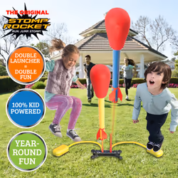 D&L Company Stomp Rocket Dueling Jouet lance-roquettes