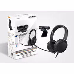 AVerMedia BO317, Système de vidéoconférence personnelle, 2 MP, CMOS, 30 ips, Noir