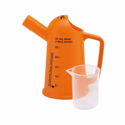 Description générale Tasse à mesurer conçue pour préparer le mélange de carburant, permettant de mélanger jusqu'à 5 litres. S ...