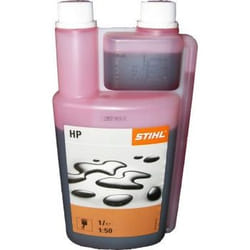 Mélange d'huile pour mélange de carburant pour moteurs à deux temps Stihl; 1 l (avec dosimètre)