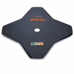 Stihl 40007133801, Lame de débroussailleuse, Noir, Acier, 1 pièce(s)