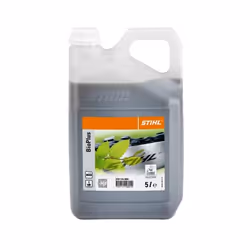 Huile pour la lubrification des tronçonneuses Stihl BioPlus; 5 l