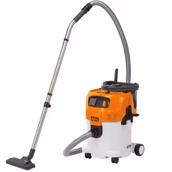 Stihl SE 122 E, 1500 W, Sec&humide, Sac à poussière, 30 L, 65,1 dB, Noir, Orange, Blanc