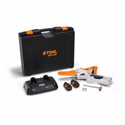 À RETENIR Pack complet avec 2 batteries AS 2, un chargeur rapide AL 5-2 et une mallette de transport Scie à batterie polyvale ...