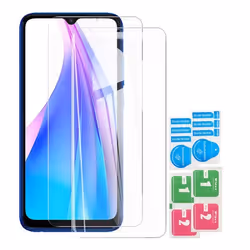 Film de protection écran - Xiaomi - Redmi Note 8T - Verre Trempé - 2 pièces - Résistant aux rayures