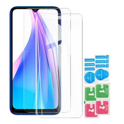 Film de protection écran - Xiaomi - Redmi Note 8T - Verre Trempé - 2 pièces - Résistant aux rayures