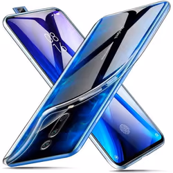 Étui en silicone transparent+Verre trempe 9H Film pour MI 9T/ 9T Pro/Redmi K20 Pro