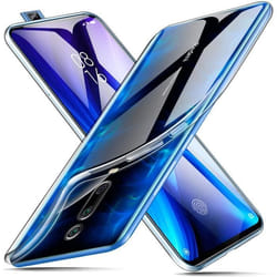 Étui en silicone transparent+Verre trempe 9H Film pour MI 9T/ 9T Pro/Redmi K20 Pro