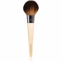 EcoTools 79625016000, Pinceau à poudre, Arrondi, Dense, Synthétique, Bambou, Marron, Bambou