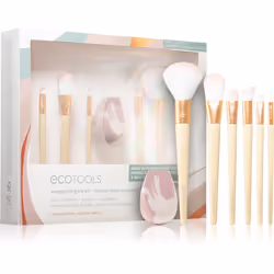 Le kit de pinceaux de maquillage EcoTools Glow Collection Wrapped in Glow vous permet de créer votre maquillage de jour ou de ...