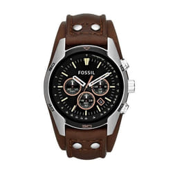 Montre - Fossil - CH2891 - Cuir Noir - Analogique - Quartz