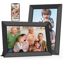 Cadre Photo Numérique - BIGASUO - 101 Pouces - WiFi - Écran Tactile HD 1280x800 - 32 Go Mémoire Intégrée