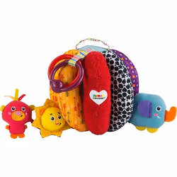 Lamaze Grab & Hide Ball, Garçon/Fille, Coton, Plastique, Peluche, Multicolore