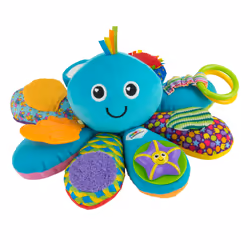 Lamaze Octivity Time, 0,5 an(s), Sonore, Peluche, Multicolore