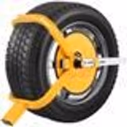 COSTWAY Antivol Roue Voiture Sabot Roue Caravane avec 2 Clés pour Roue DE 13-15 Voiture Antidémarrage