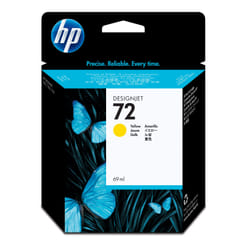 HP jaune 72 69 ml avec encre Vivera cartouche d'encre 1 pièce(s) Original Rendement standard