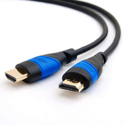 KabelDirekt 797698090955 câble HDMI 1,5 m HDMI Type A (Standard) Noir, Bleu
