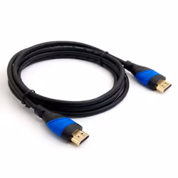 KabelDirekt 797698090955 câble HDMI 1,5 m HDMI Type A (Standard) Noir, Bleu