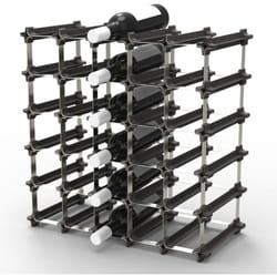 NOOK® Casier à vin empilable 25 Medium KIT - Porte-bouteille de vin flexible et extensible - Casier à bouteilles empilable - Casier à vin modulaire