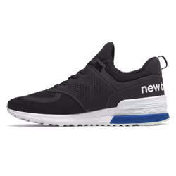 New Balance 574s,ms574pcb Chaussure d'athlétisme Mâle 41.5 Noir, Bleu, Blanc