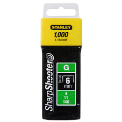 Stanley AGRAFES TYPE G - BOITE DE 5000PCS