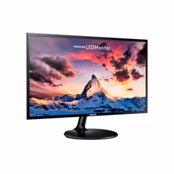 Samsung 27" Black LED Monitor Full HD with Super slim design