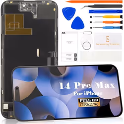 Écran tactile LCD 14 Pro Max pour iPhone 14 Pro Max - Noir - Marque SRJTEK