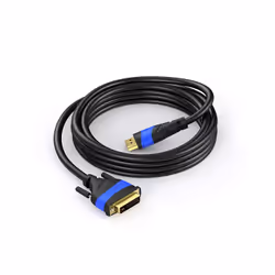KabelDirekt 799422538139 câble vidéo et adaptateur 1 m HDMI Type A (Standard) DVI-D Noir