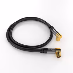 KabelDirekt 799422538252 câble coaxial 7,5 m IEC Noir