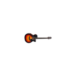 Takamine GF30CE-BSB Guitare acoustique Creux 6 cordes Noir, Rouge