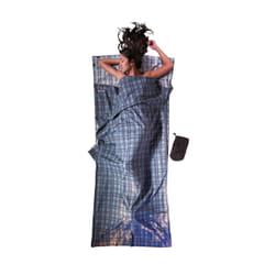 Cocoon TravelSheet Sac de couchage rectangulaire Coton Vert