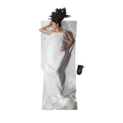 Cocoon TravelSheet Sac de couchage rectangulaire Coton Blanc
