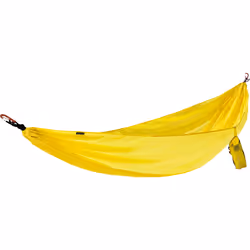 Cocoon HS116, Hamac suspendu, 180 kg, 1 personne(s), Nylon, Jaune, Lavage en machine