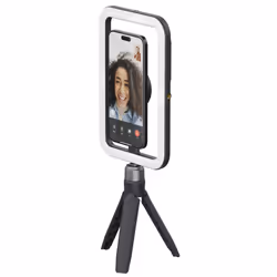 ShiftCam SnapStudio Light, Lampe à selfie, Noir, Toutes marques, iPhone 12 & above Android & Phone Cases, USB Type-C, LED